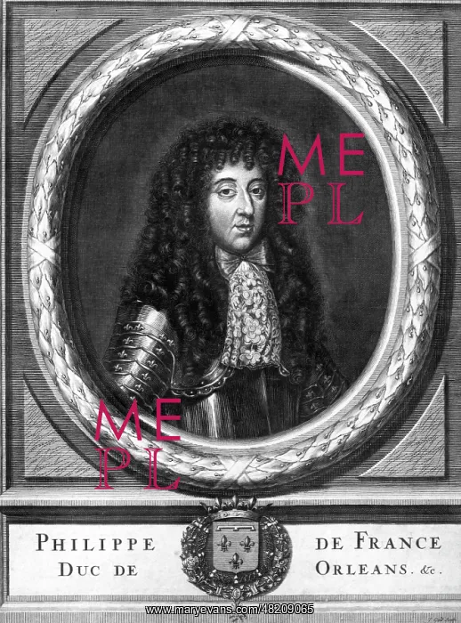 : Philipp I. - duke - France - Bourbon-Orleans - Bruder von Koenig Ludwig XIV : Philipp I. - duke - France - Bourbon-Orleans - Bruder von Koenig Ludwig XIV