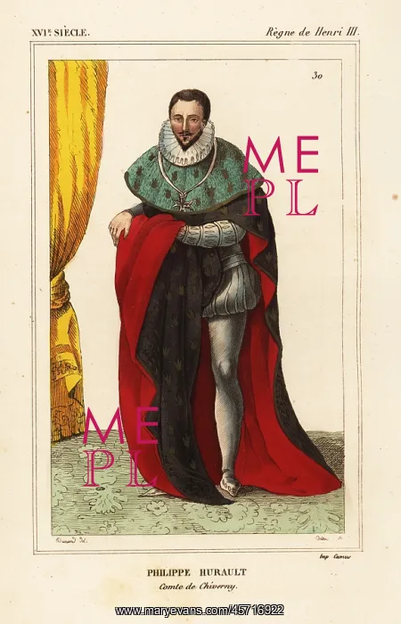 : Philippe Hurault, Comte de Cheverny, politician 1528-1599 : Philippe Hurault, Comte de Cheverny, politician 1528-1599