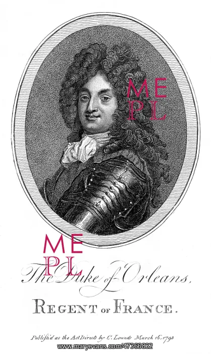 : PHILIPPE II D'ORLEANS : PHILIPPE II D'ORLEANS