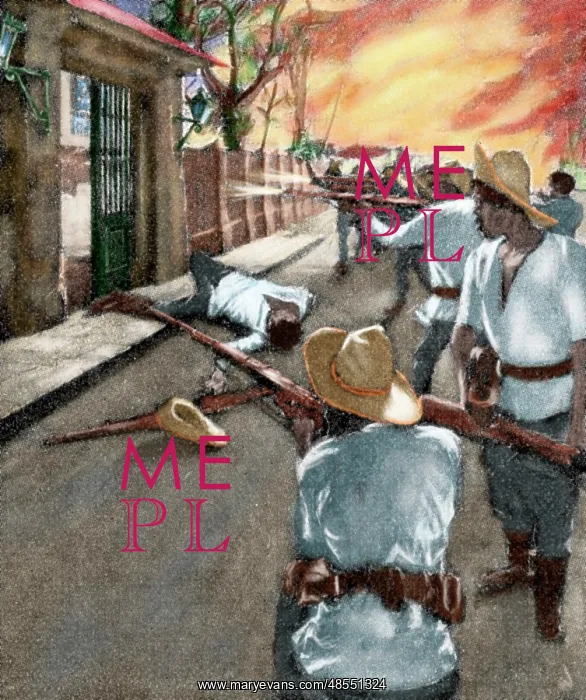 : Philippine War of Independence. Manila. Insurgent attack on : Philippine War of Independence. Manila. Insurgent attack on