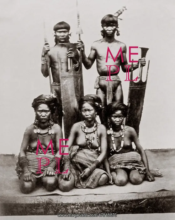 : Philippines - Gaddang or Gaddane tribe with weapons : Philippines - Gaddang or Gaddane tribe with weapons