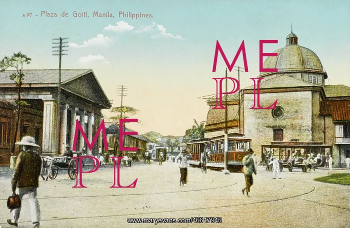 : The Philippines - Plaza de Goiti, Manila : The Philippines - Plaza de Goiti, Manila
