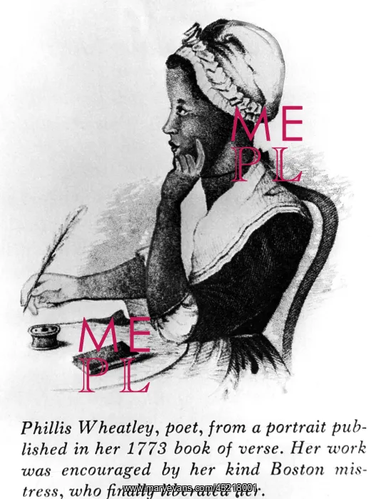 : Phillis Wheatley (1753-1784), slave and writer : Phillis Wheatley (1753-1784), slave and writer