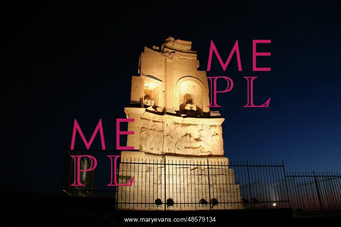 : The Philopappus Monument. Athens. Greece : The Philopappus Monument. Athens. Greece