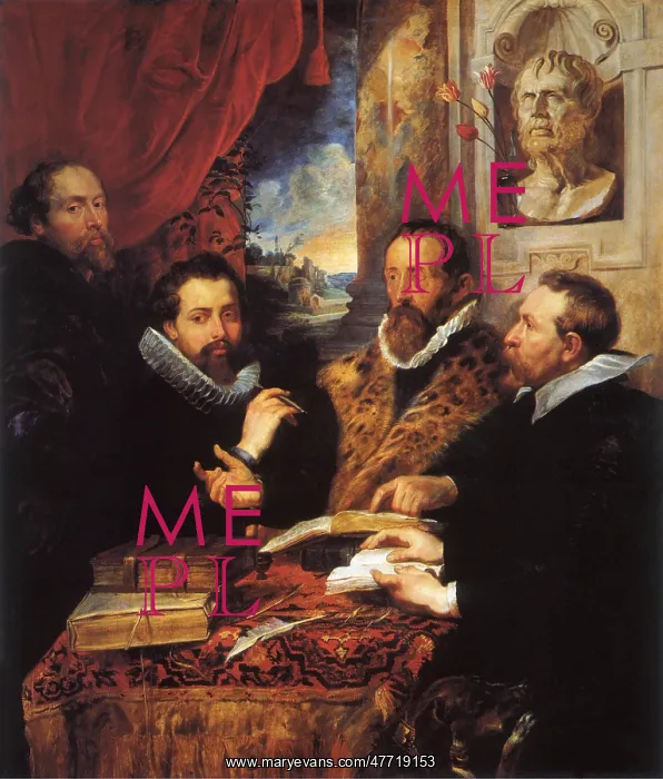 : The Four Philosophers, by Rubens : The Four Philosophers, by Rubens