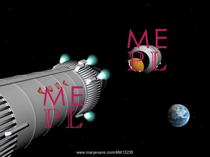 : Phobos mission rocket releases spent propellant stage : Phobos mission rocket releases spent propellant stage
