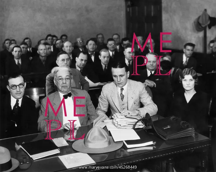 : Phoenix Trunk Murderess in courtroom during her : Phoenix Trunk Murderess in courtroom during her