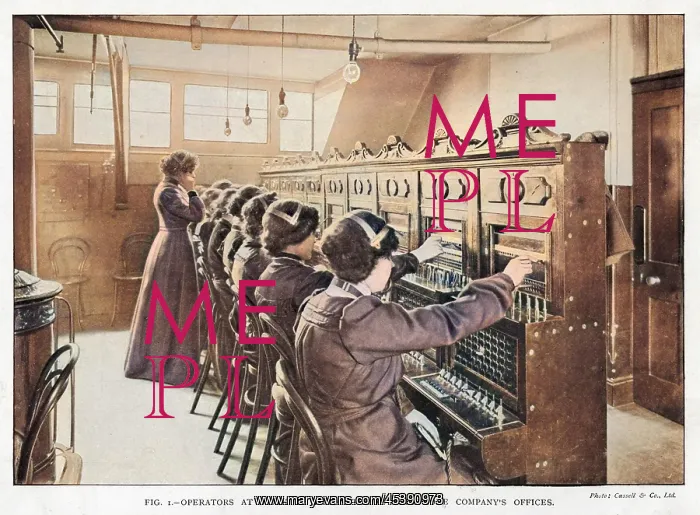 : Phone Exchange - 1903 : Phone Exchange - 1903