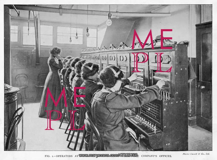 : Phone Exchange - 1903 : Phone Exchange - 1903