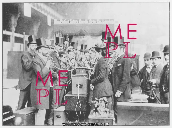 : PHONOGRAPH EXHIBITED : PHONOGRAPH EXHIBITED