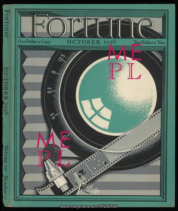  : PHOTO, FORTUNE COVER