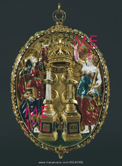 : Photo frame. 16th c. Renaissance art. Jewelry. AUSTRIA : Photo frame. 16th c. Renaissance art. Jewelry. AUSTRIA