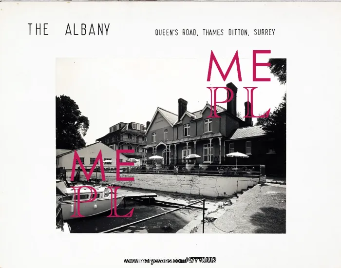 : Photograph of Albany PH, Thames Ditton, Surrey : Photograph of Albany PH, Thames Ditton, Surrey