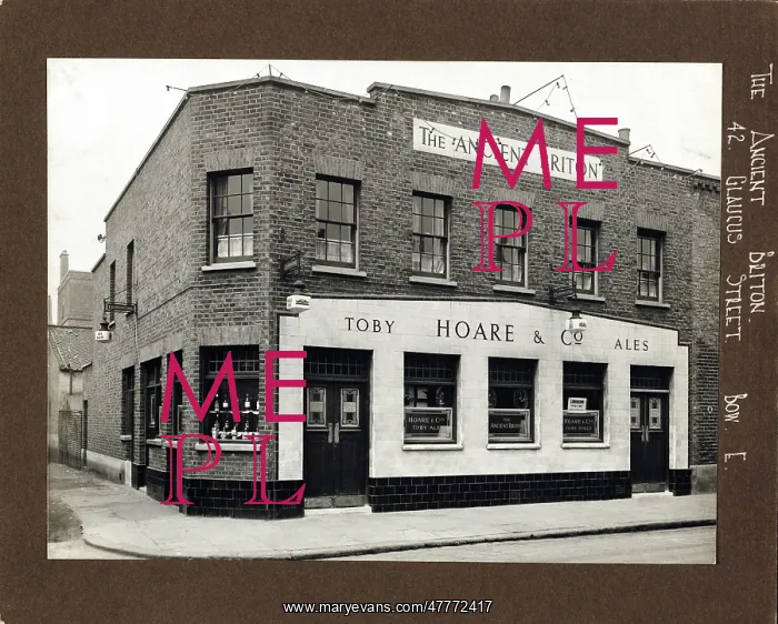 : Photograph of Ancient Briton PH, Bow, London : Photograph of Ancient Briton PH, Bow, London
