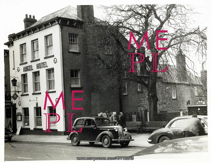 : Photograph of Angel Inn, Honiton, Devon : Photograph of Angel Inn, Honiton, Devon
