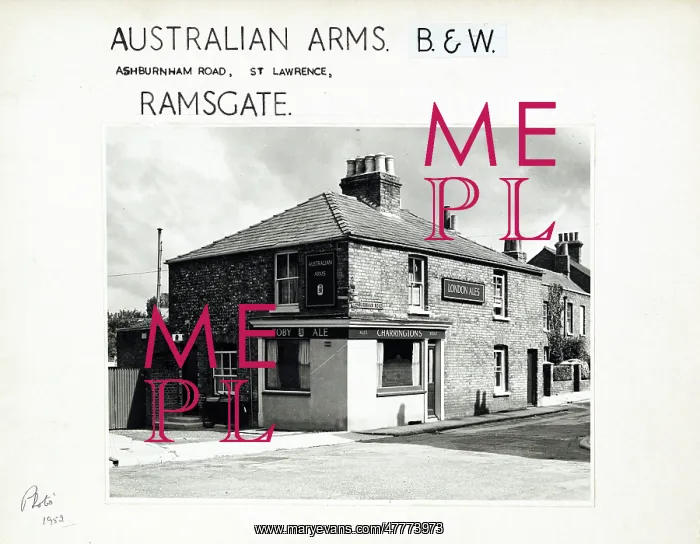 : Photograph of Australian Arms, Ramsgate, Kent : Photograph of Australian Arms, Ramsgate, Kent