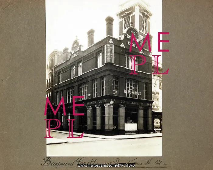 : Photograph of Baynard Castle PH, EC4, London : Photograph of Baynard Castle PH, EC4, London