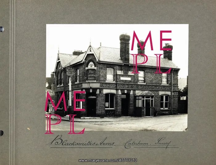 : Photograph of Blacksmiths Arms, Caterham, Surrey : Photograph of Blacksmiths Arms, Caterham, Surrey