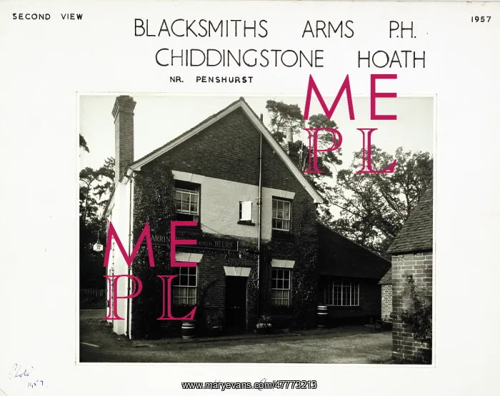 : Photograph of Blacksmiths Arms, Chiddingstone Hoath, Kent : Photograph of Blacksmiths Arms, Chiddingstone Hoath, Kent