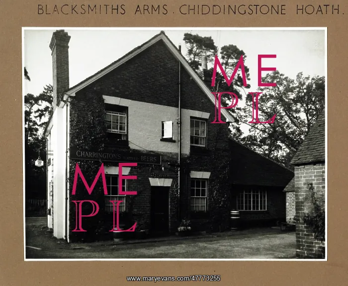 : Photograph of Blacksmiths Arms, Chiddingstone Hoath, Kent : Photograph of Blacksmiths Arms, Chiddingstone Hoath, Kent