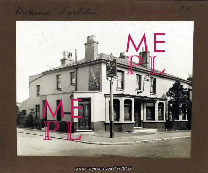  : Photograph of Britannia PH, Surbiton, Surrey