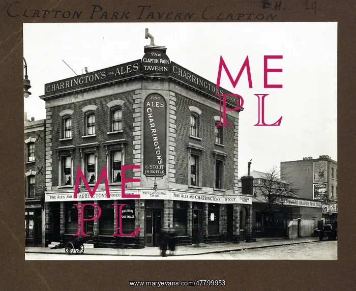 : Photograph of Clapton Park Tavern, Lower Clapton, London : Photograph of Clapton Park Tavern, Lower Clapton, London