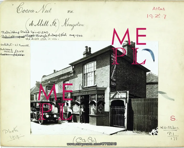 : Photograph of Cocoanut PH, Kingston (Old), Surrey : Photograph of Cocoanut PH, Kingston (Old), Surrey