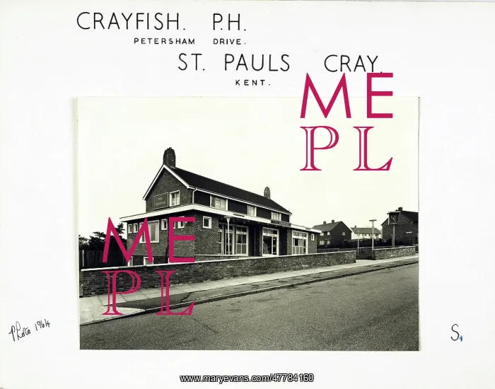 : Photograph of Crayfish PH, St Pauls Cray, Greater London : Photograph of Crayfish PH, St Pauls Cray, Greater London