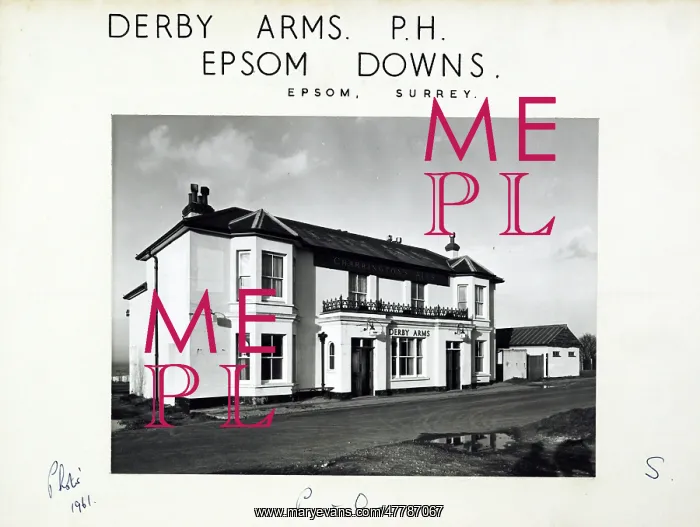 : Photograph of Derby Arms, Epsom, Surrey : Photograph of Derby Arms, Epsom, Surrey