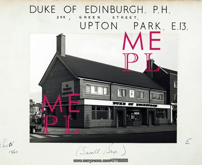 : Photograph of Duke Of Edinburgh PH, Upton Park (New), London : Photograph of Duke Of Edinburgh PH, Upton Park (New), London