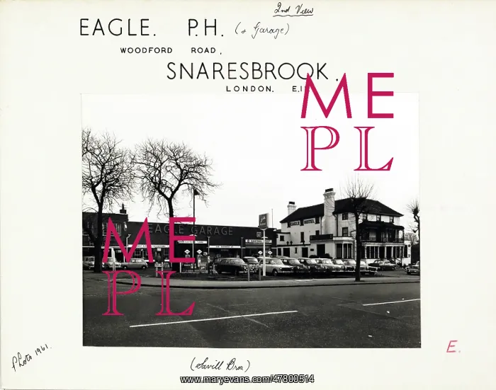 : Photograph of Eagle PH, Snaresbrook, London : Photograph of Eagle PH, Snaresbrook, London