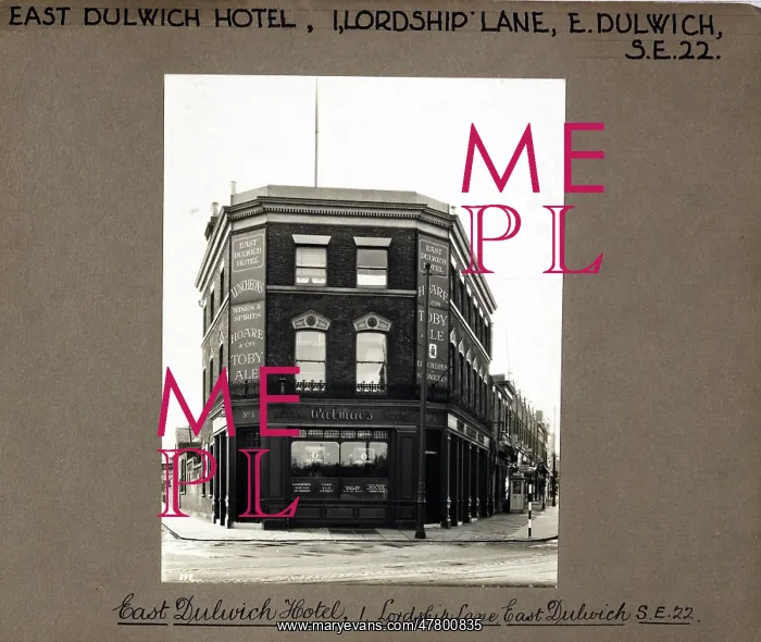 : Photograph of East Dulwich Tavern, East Dulwich, London : Photograph of East Dulwich Tavern, East Dulwich, London