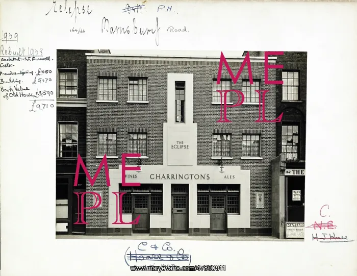 : Photograph of Eclipse PH, Barnsbury, London : Photograph of Eclipse PH, Barnsbury, London