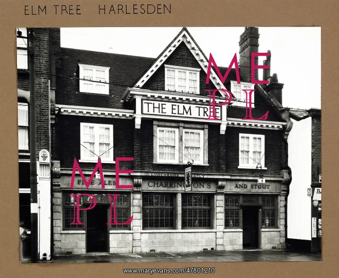: Photograph of Elm Tree PH, Harlesden, London : Photograph of Elm Tree PH, Harlesden, London