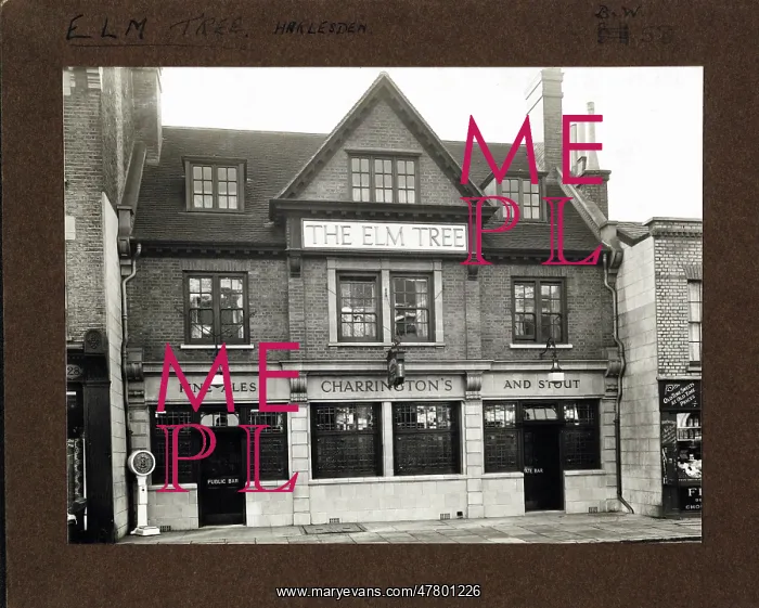  : Photograph of Elm Tree PH, Harlesden, London