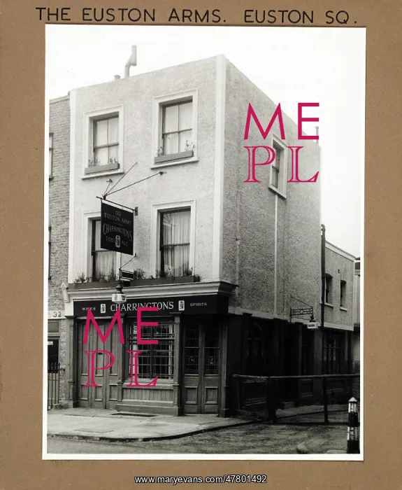 : Photograph of Euston Arms, Euston, London : Photograph of Euston Arms, Euston, London
