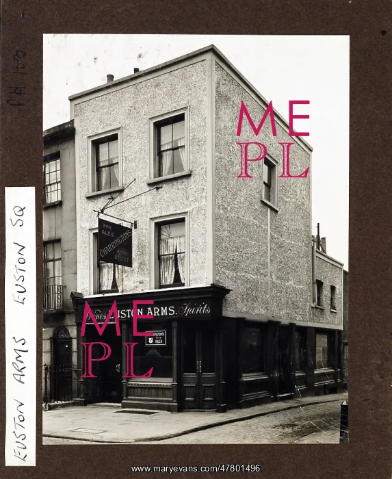 : Photograph of Euston Arms, Euston, London : Photograph of Euston Arms, Euston, London