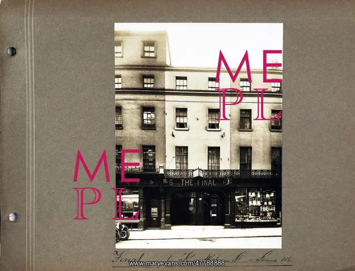 : Photograph of Final PH, Strand, London : Photograph of Final PH, Strand, London