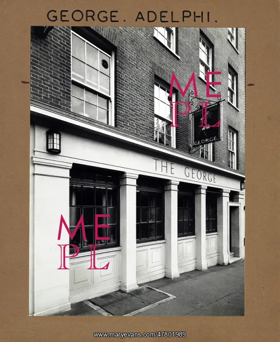 : Photograph of George PH, Adelphi, London : Photograph of George PH, Adelphi, London