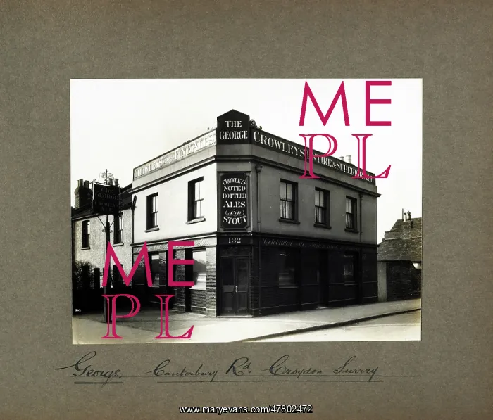 : Photograph of George PH, Croydon, Surrey : Photograph of George PH, Croydon, Surrey