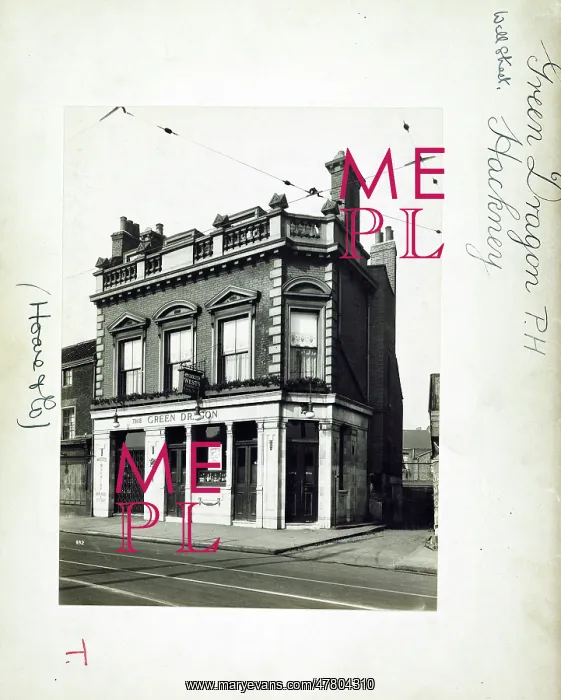 : Photograph of Green Dragon PH, Hackney, London : Photograph of Green Dragon PH, Hackney, London