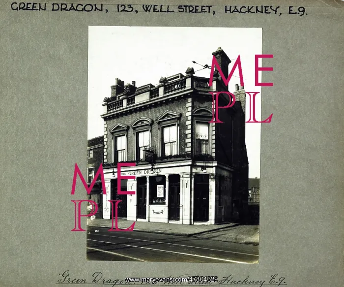 : Photograph of Green Dragon PH, Hackney, London : Photograph of Green Dragon PH, Hackney, London