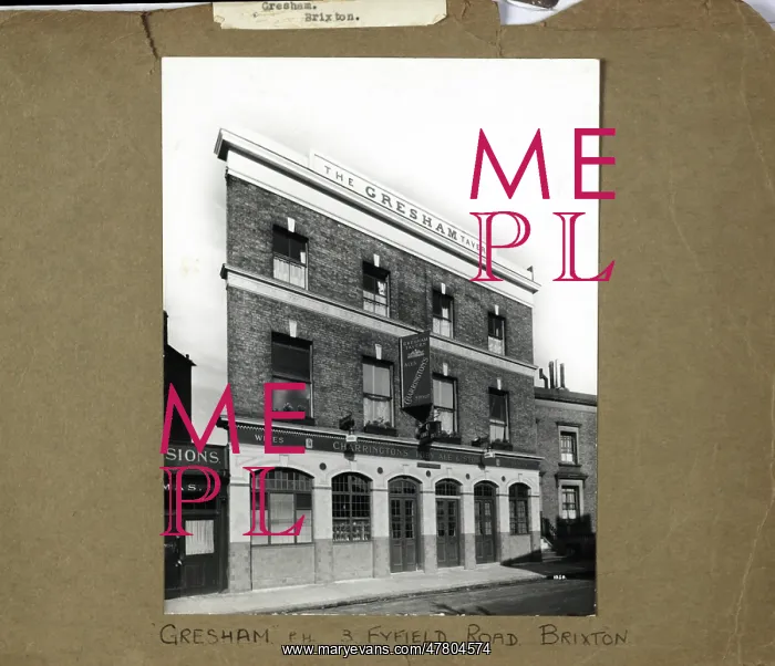 : Photograph of Gresham Tavern, Brixton, London : Photograph of Gresham Tavern, Brixton, London