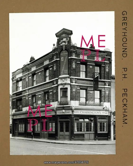 : Photograph of Greyhound PH, Peckham, London : Photograph of Greyhound PH, Peckham, London