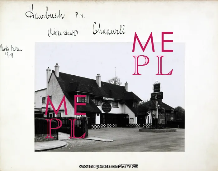 : Photograph of Hawbush PH, Chadwell Heath, Greater London : Photograph of Hawbush PH, Chadwell Heath, Greater London