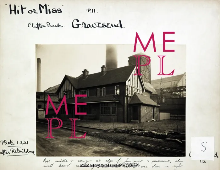 : Photograph of Hit or Miss PH, Gravesend, Kent : Photograph of Hit or Miss PH, Gravesend, Kent