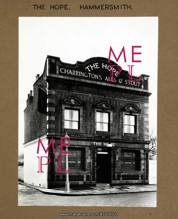 : Photograph of Hope PH, Hammersmith, London : Photograph of Hope PH, Hammersmith, London