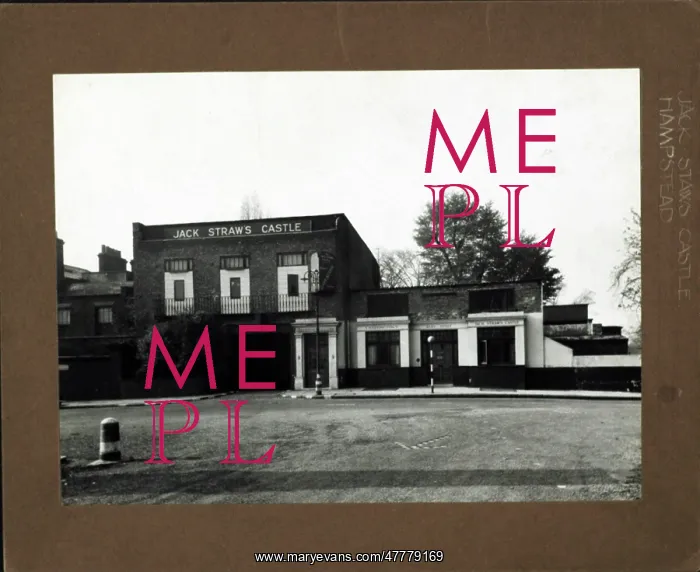: Photograph of Jack Straws Castle PH, Hampstead (Old), London : Photograph of Jack Straws Castle PH, Hampstead (Old), London