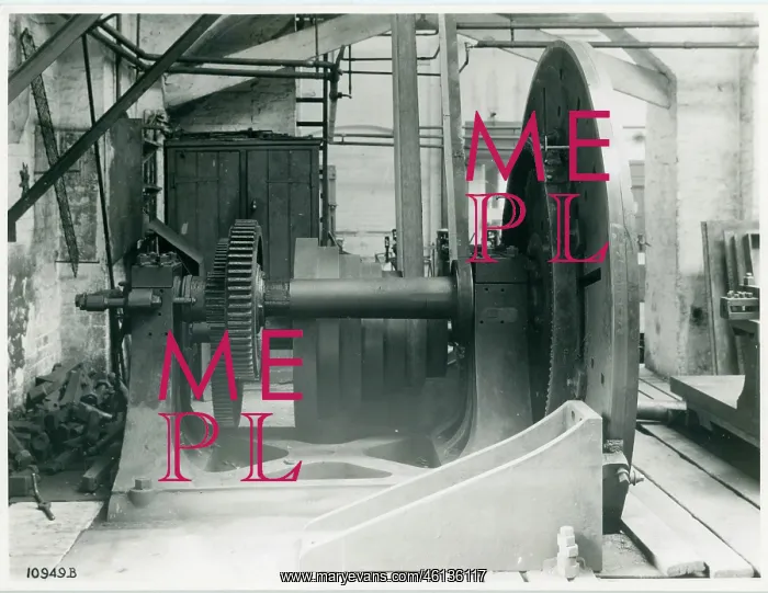 : Photograph of James Watt Planing Machine : Photograph of James Watt Planing Machine