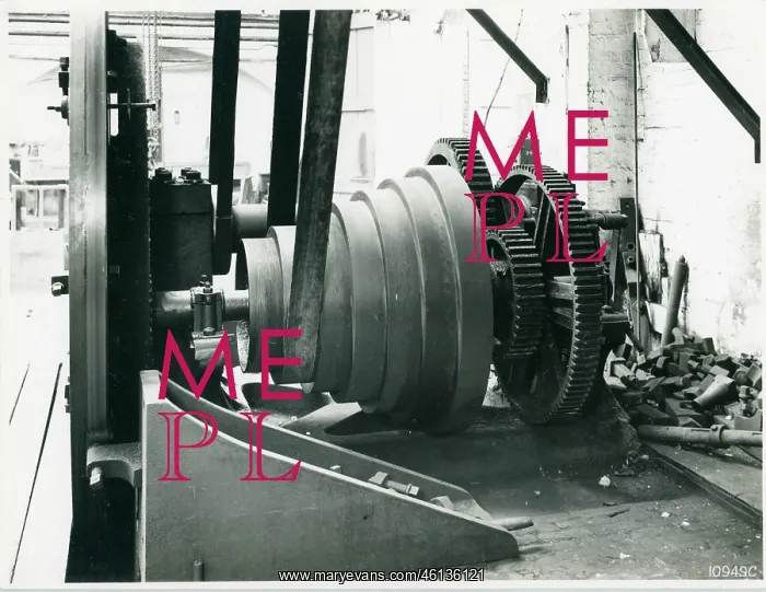 : Photograph of James Watt Planing Machine : Photograph of James Watt Planing Machine